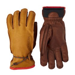 Hestra Wakayama Glove in Cork and Brown